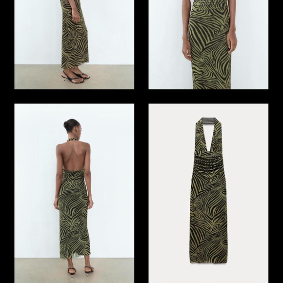 ZARA PRINTED TULLE DRESS - BRAND NEW WITH TAG- SIZE S - Picture 7 of 8